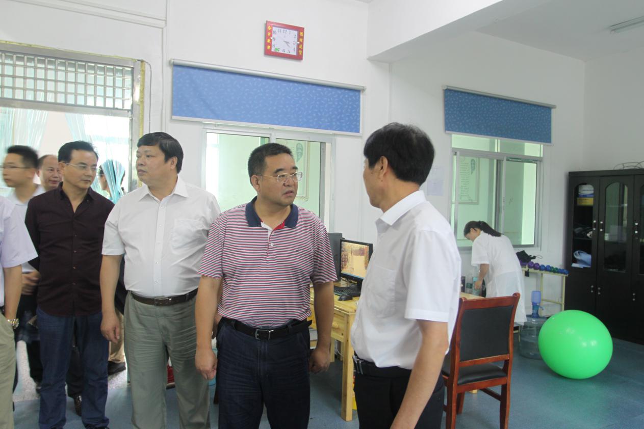 余群明来攸调研社会养老服务体系建设工作