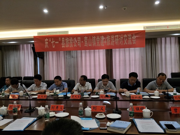 迎“七一”：鸾山镇召开“党建 旅游”专题座谈会