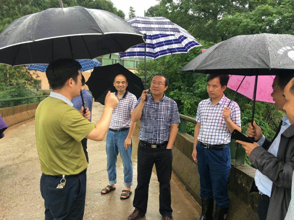 县委副书记唐卫湘督查指导防汛和河长制工作