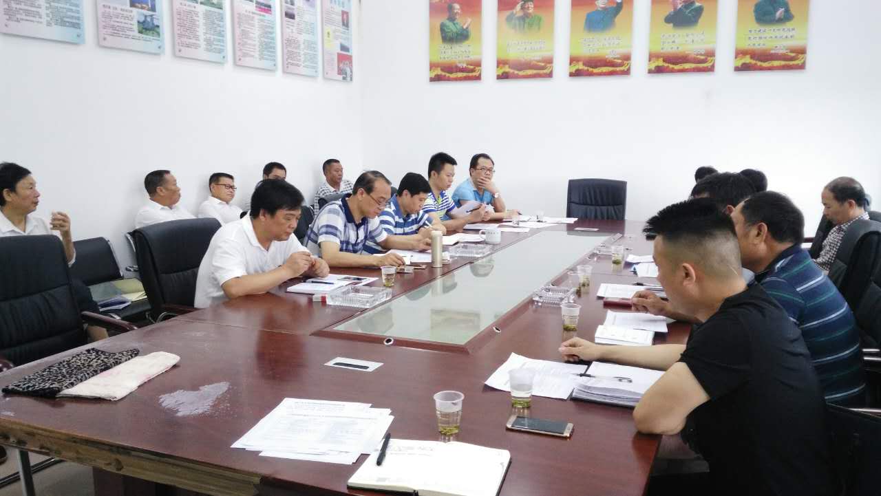江桥街道办事处召开关于时间过半任务过半的项目建设工作调度会