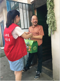 泰山街道残联开展端午节慰问