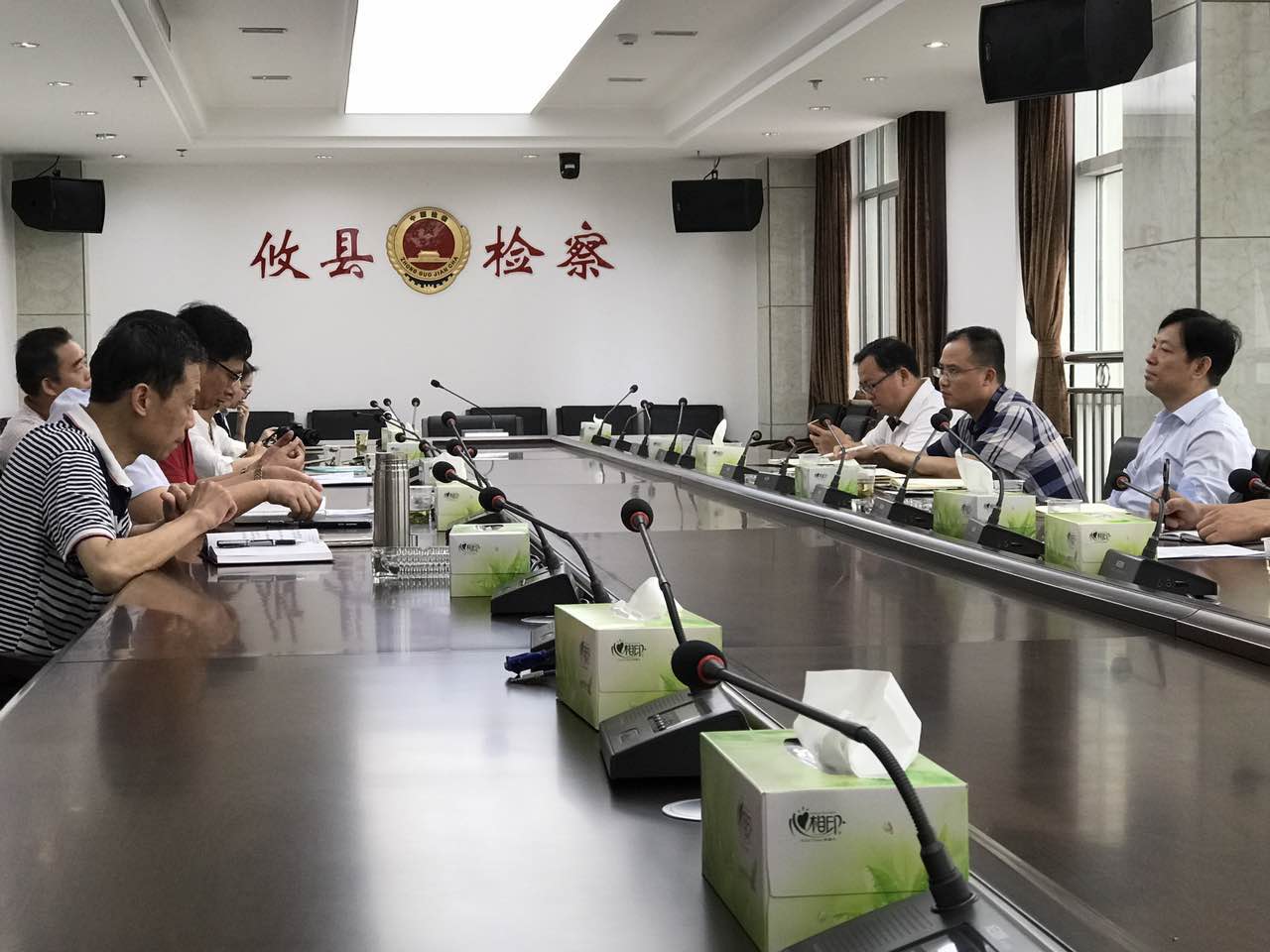 驻县食品药品工商质量监督管理局检察联络室正式成立