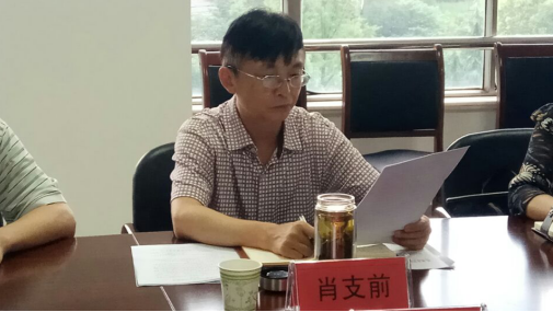 区人大肖支前主任督查民政局重点建议办理落实情况