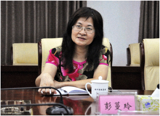 省政府发展研究中心彭蔓玲一行到市国投集团调研