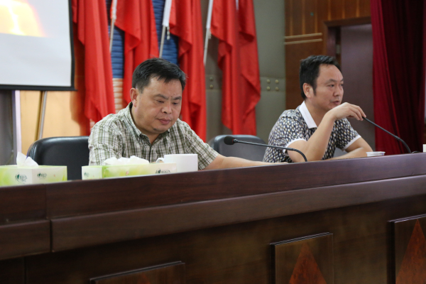 攸发集团学习讨论廖俊波同志先进事迹