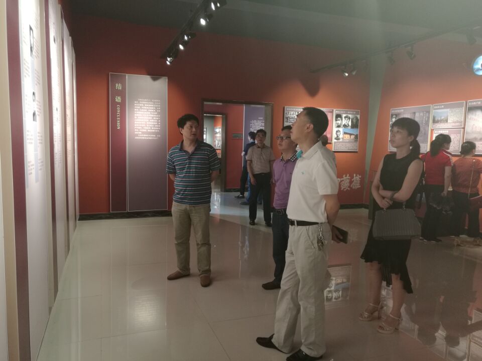 经管站开展“缅怀先烈 迎接七一”主题党日活动