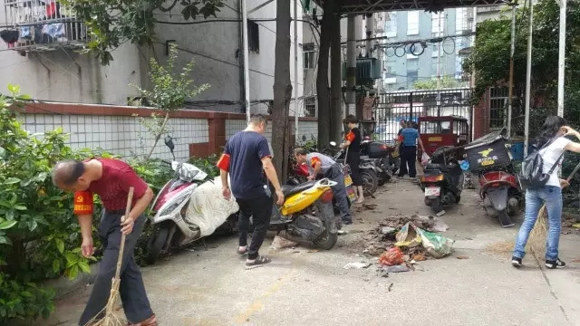 迎接国家卫生城市复检 龙泉街道党员志愿者撸起袖子这样干！