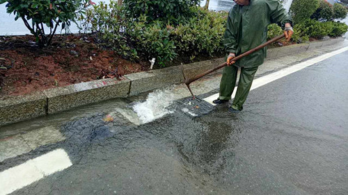 攸县市政园林管理处:全力做好防汛排涝工作