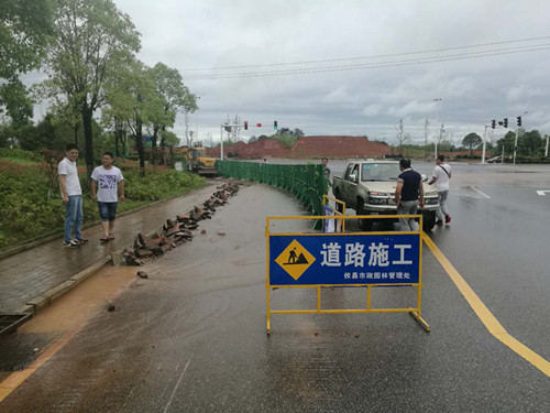 攸县市政园林管理处:全力做好防汛排涝工作