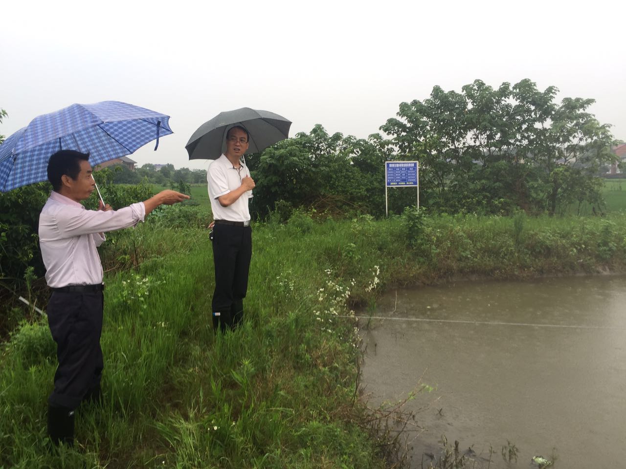 江桥街道党政领导深入各村（社区）开展防汛减灾排查工作