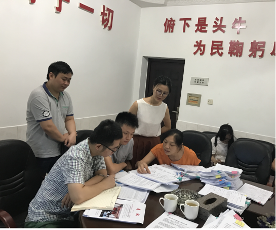 市督查组来我镇督查党组织和党员基本信息采集工作