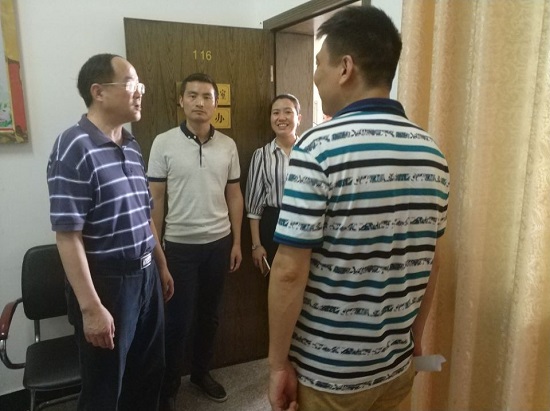 省卫计委一行来网岭调研