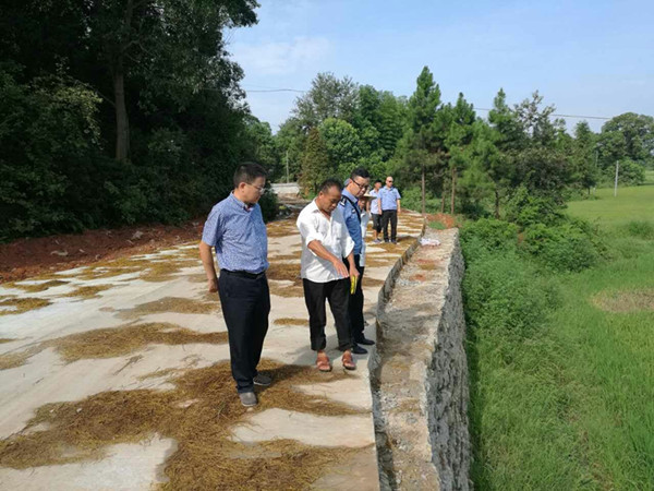 彭傅纲同志一行深入帮扶点--新乐村开展精准扶贫工作