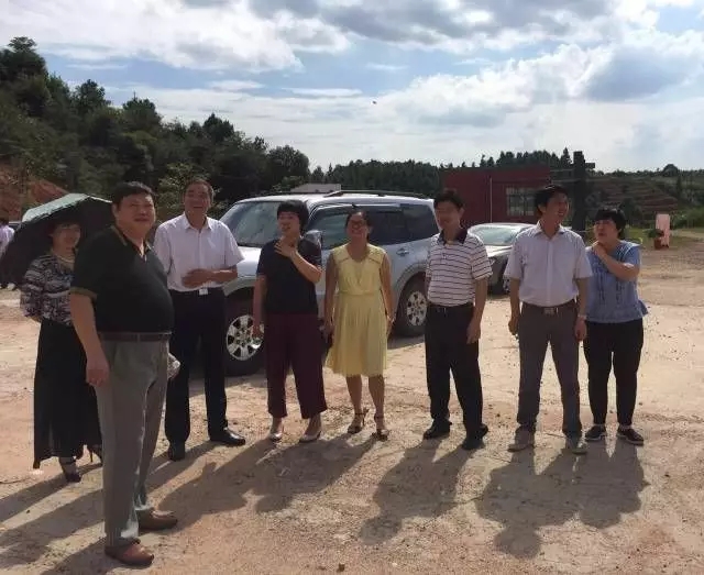 陈慈英来攸检查民政重点工作