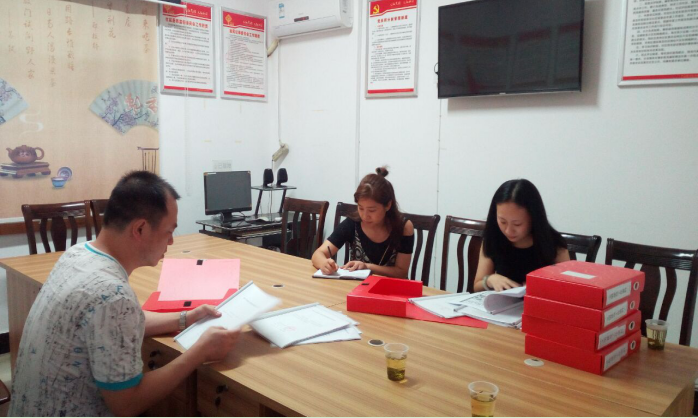 建设街道社区创文工作全面检查进行中
