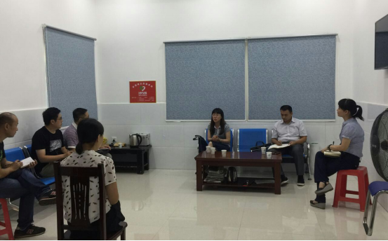 市委组织部党员教育中心李岚一行到龙泉街道调研督查党员教育工作情况