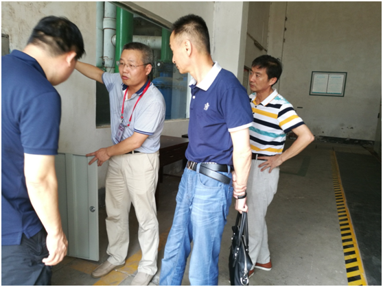 区安监局陪同市州交叉检查组、市安监局对涉氨制冷企业进行专项验收检查