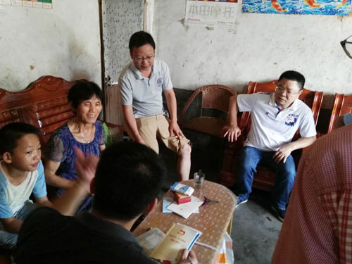 攸县疾控中心开展“抓党建·促扶贫” 主题党日活动