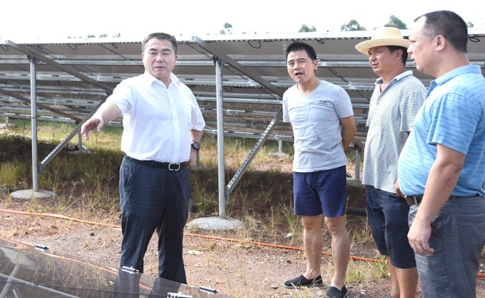 坚持“四不”要求 扶贫创先争优 蔡周良付访华分赴茶陵县扶贫点指导扶贫工作