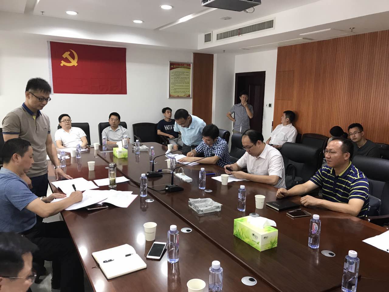 我县与广西博世科环保科技股份有限公司签署乡镇污水处理PPP项目合同