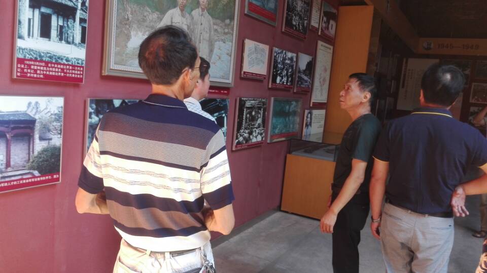 水利局排渍站联合党支部开展党日活动