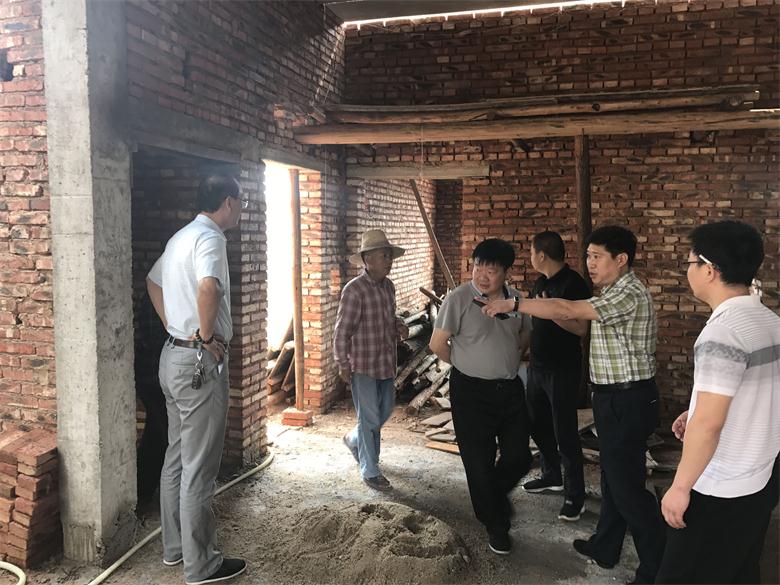【扶贫攻坚】李子善一行到江桥街道视察易地扶贫搬迁工作