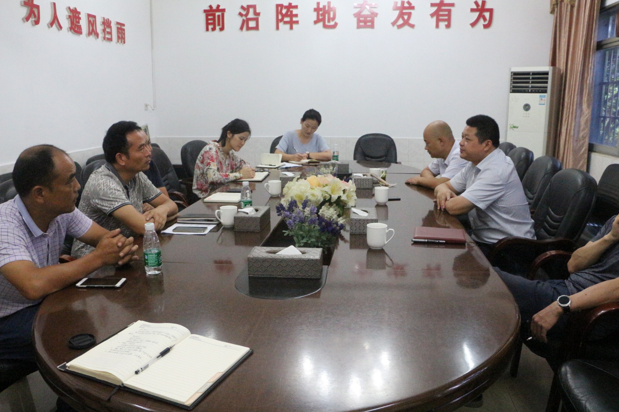 副区长杜益带队到白关镇督查全国文明城市复检测评工作