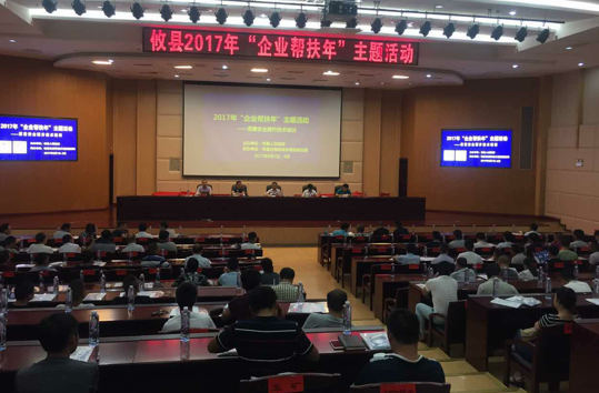 “企业帮扶年”建筑领域技术大培训