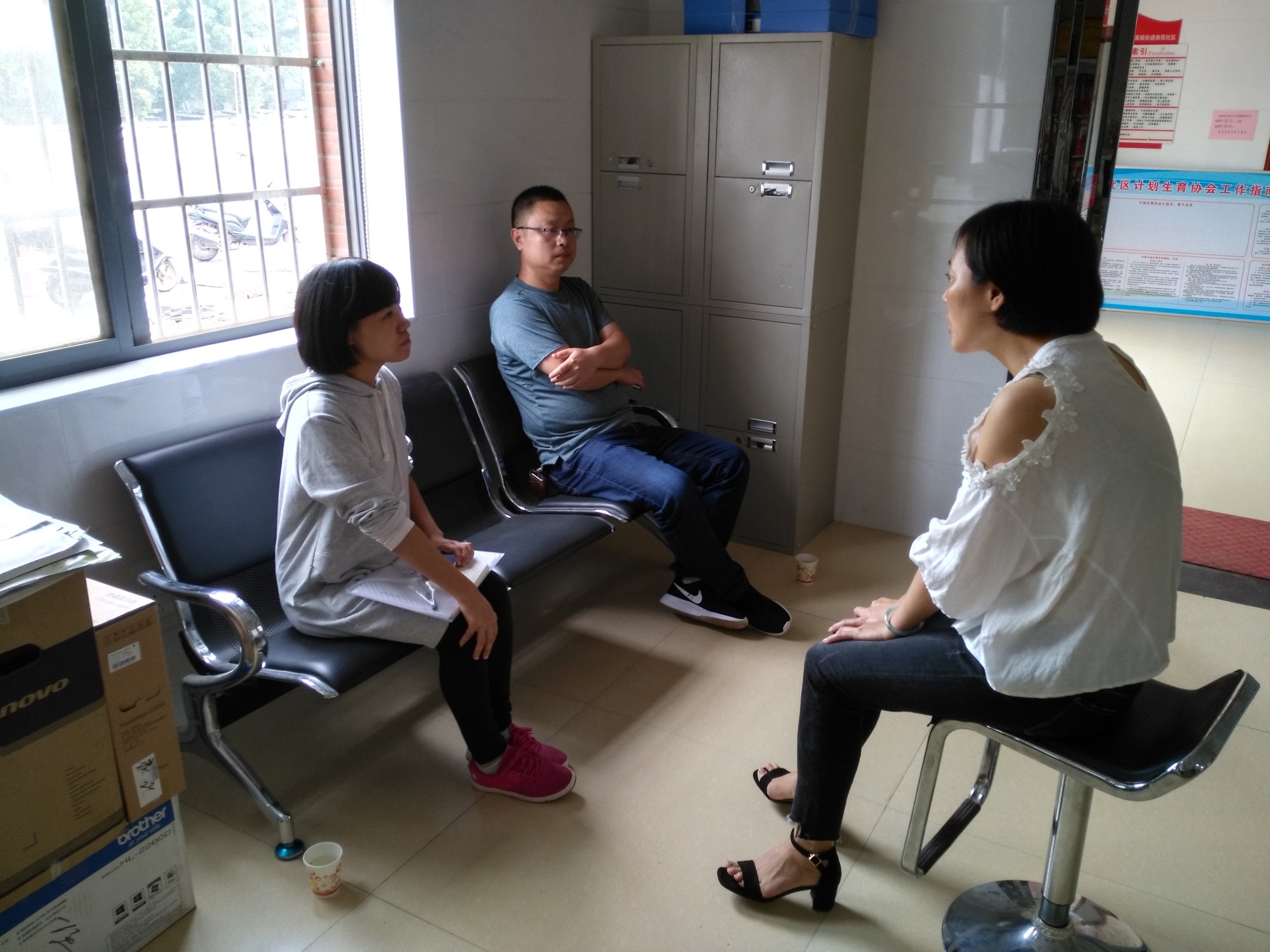 区发改局落实联点责任，助力全区平安创建