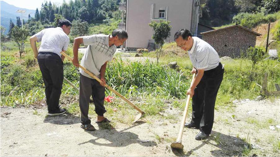 市国资委党委班子成员赴定点帮扶对象 炎陵县车溪村督查工作进展