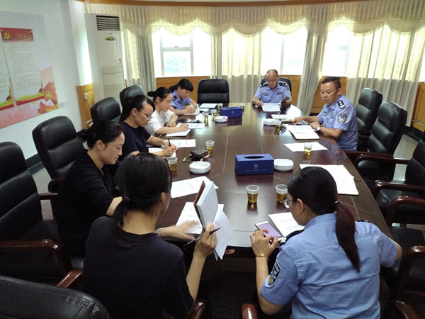 交警大队召开“三个不发生”创建活动调度会