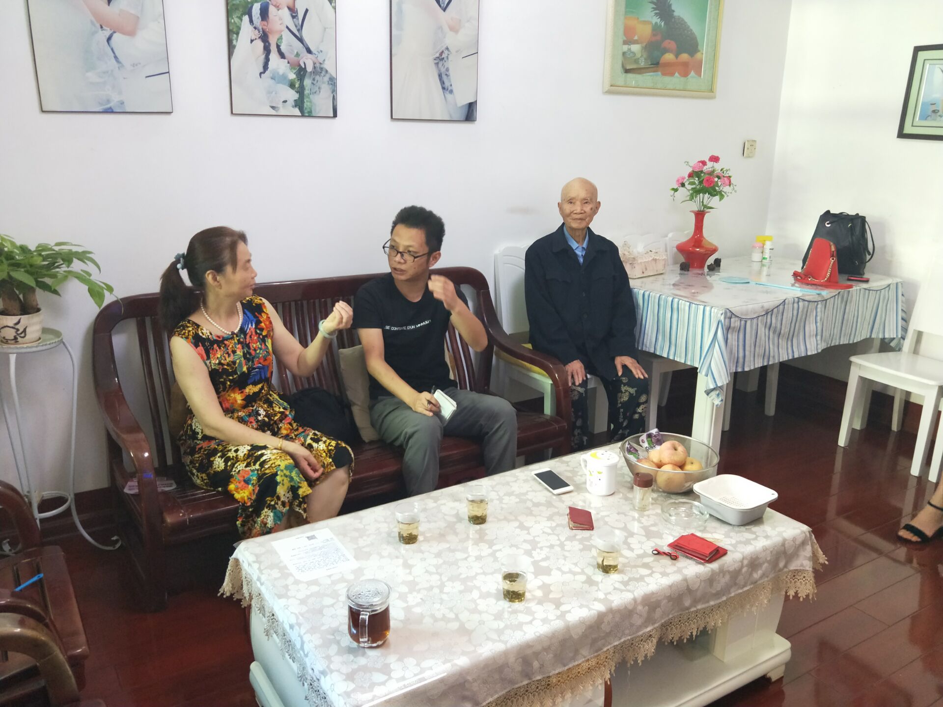 百岁老人在天元
