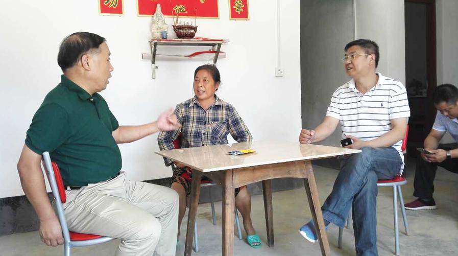 市国资委党委班子成员赴定点帮扶对象 炎陵县车溪村督查工作进展