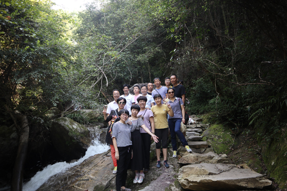 攸县农机局组织秋季登山活动