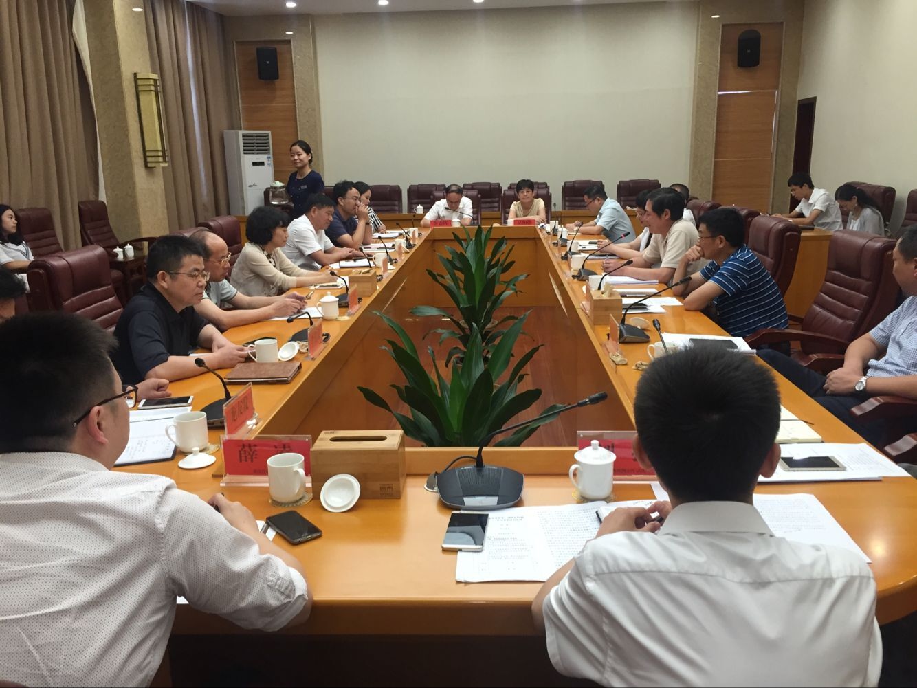湘潭市委常委、副市长程蓓一行来我市考察交流