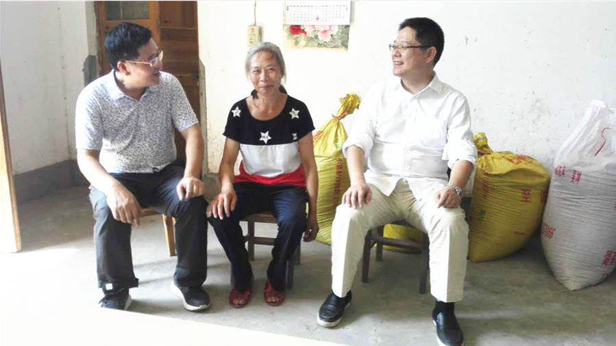 市国资委党委班子成员赴定点帮扶对象 炎陵县车溪村督查工作进展