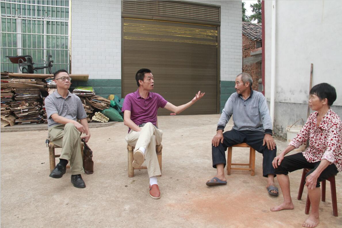 攸县城管局践行结对帮扶“五个一”活动