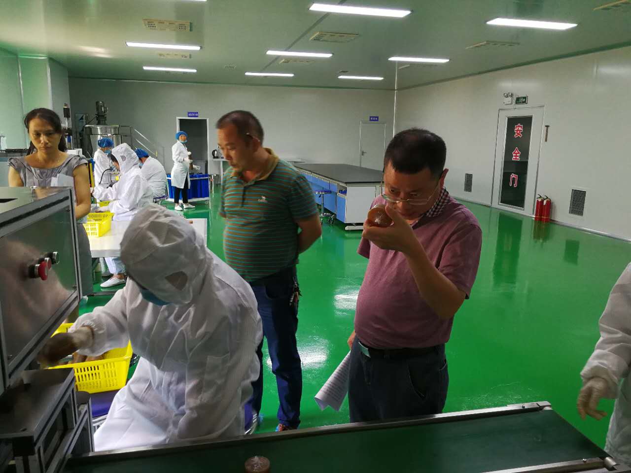 市科技局龚道富一行来攸考察农村科技项目