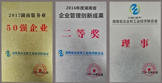 市自来水公司荣获省服务业企业50强、省管理创新成果二等奖