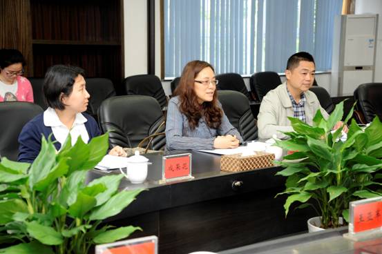省住建厅来我局复查全国文明单位建设工作