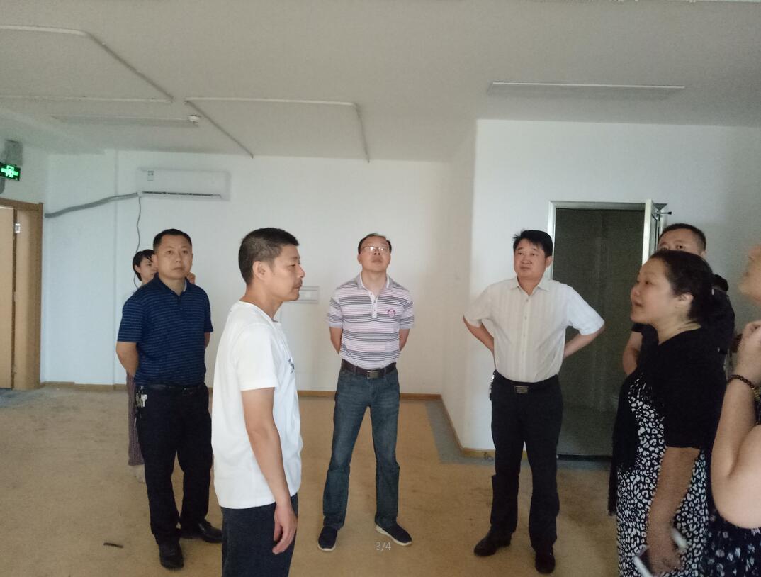 区人大评议组调研参观区社会福利中心