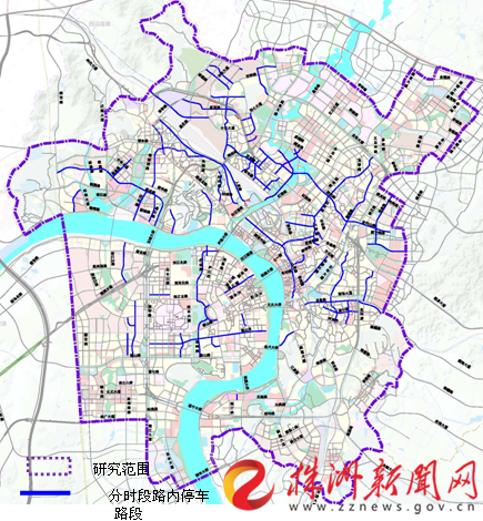 株洲城区停车规划方案：未来规划8万个停车位