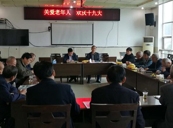 鸾山镇:关爱老年人 喜庆十九大