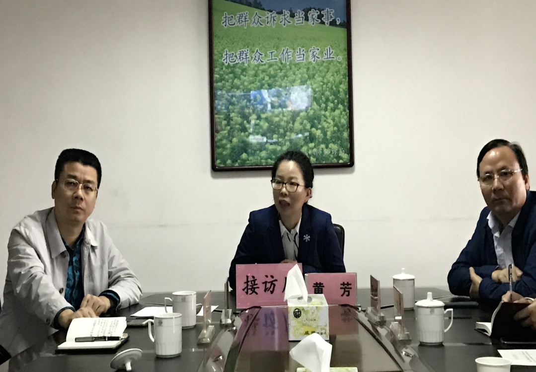 株洲市副市长黄芳：要依法妥善处理信访人诉求