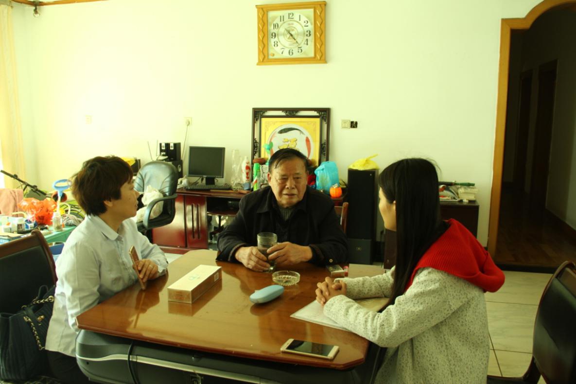 天元区总工会积极开展重阳节走访慰问老劳模活动