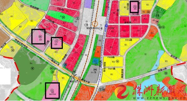 枫溪片区规划公示 株洲南站周边开发成商住综合片区
