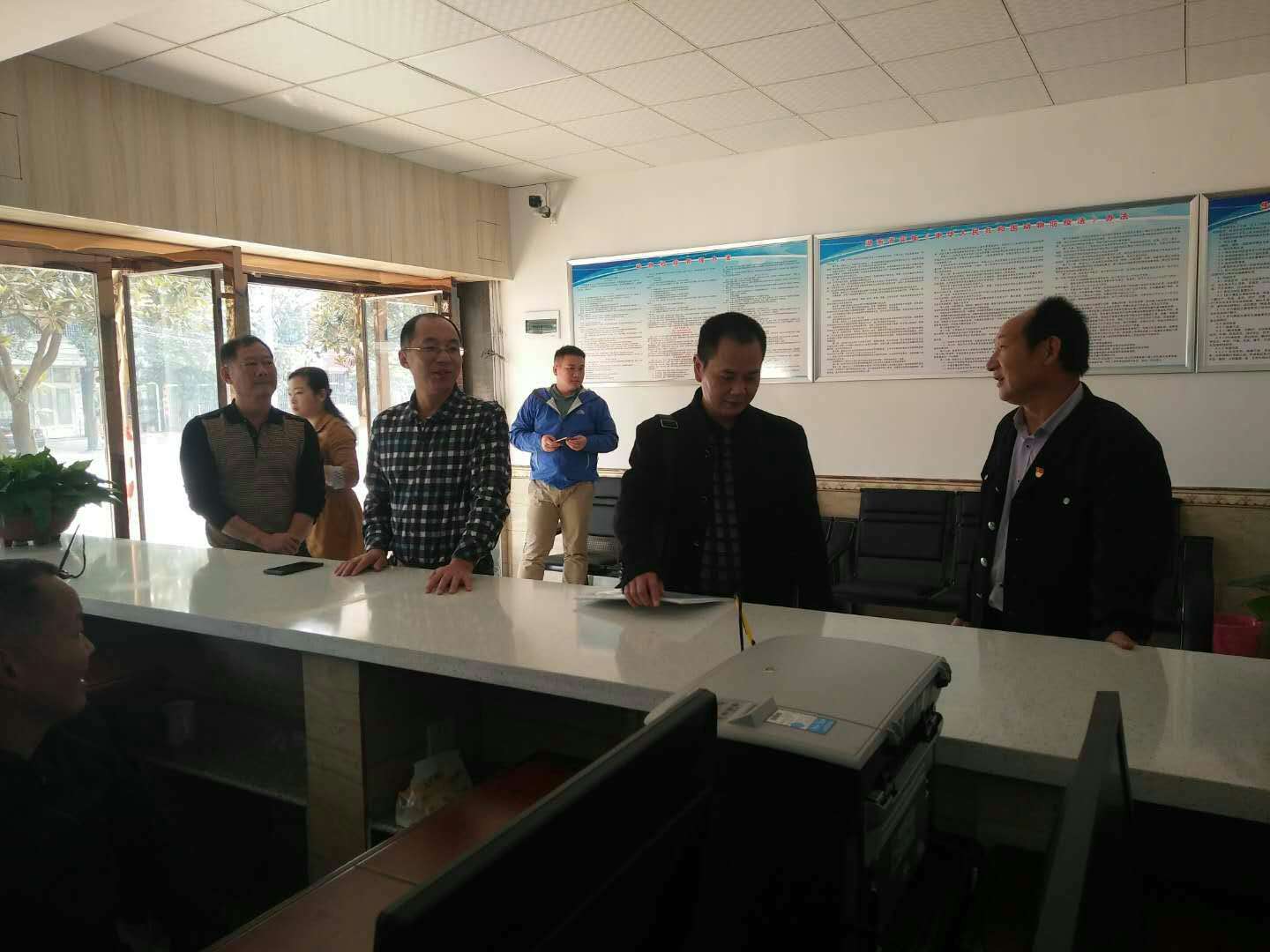 市督查组来攸进行秋防督查