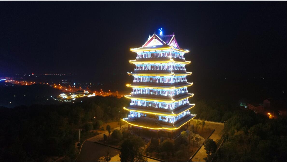 攸县夜景照明图片赏析