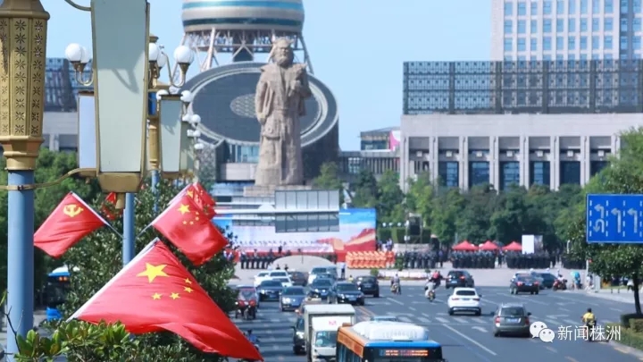 假日的株洲更美了!请记住他们的身影...