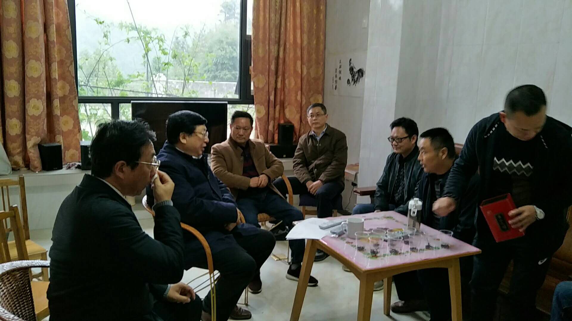 天元区民政局赴茶陵驻村扶贫点开展扶贫入户走访调查工作